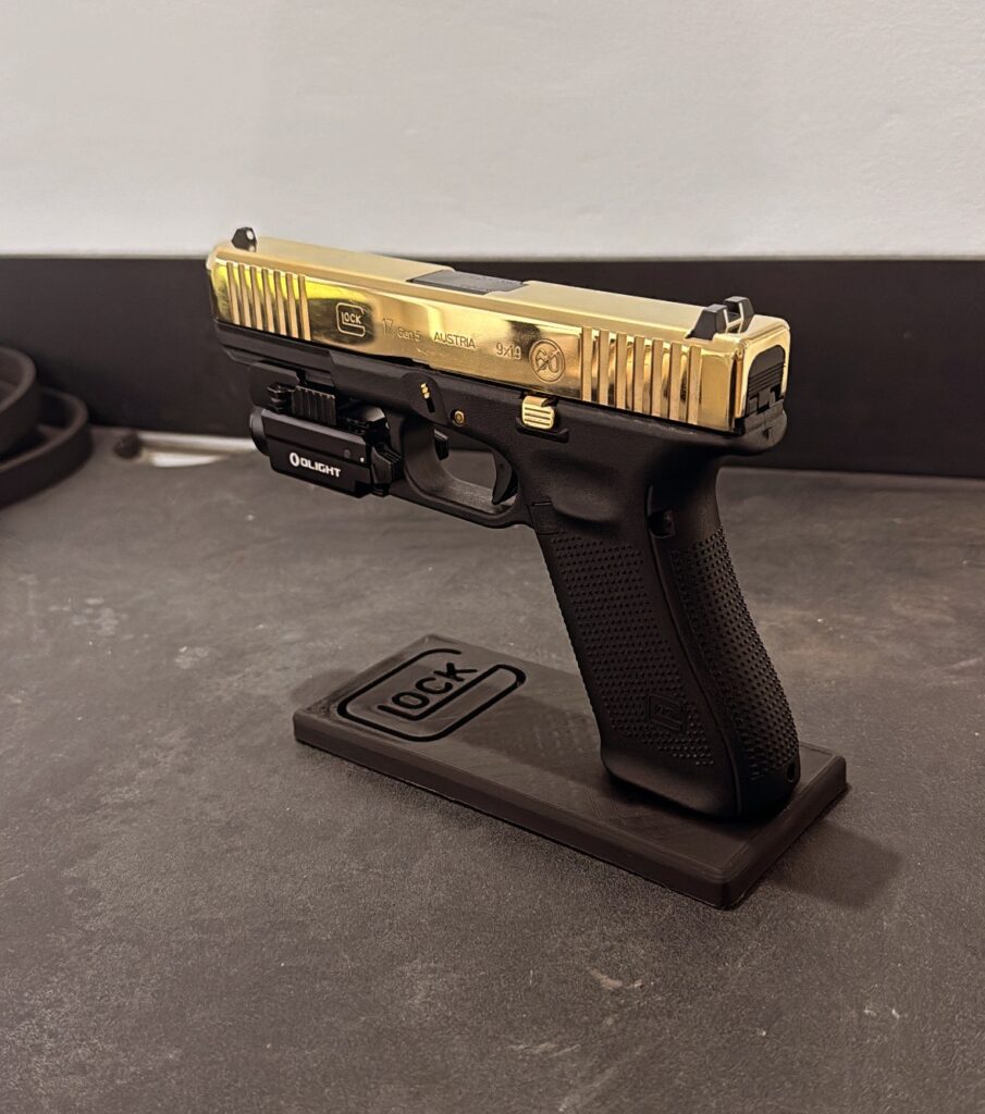 pozłacanie broni piscolet pozłacanie broni piscolet