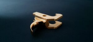 pozłacanie broni spust