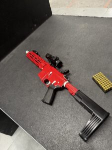 malowanie broni palnej karabinek